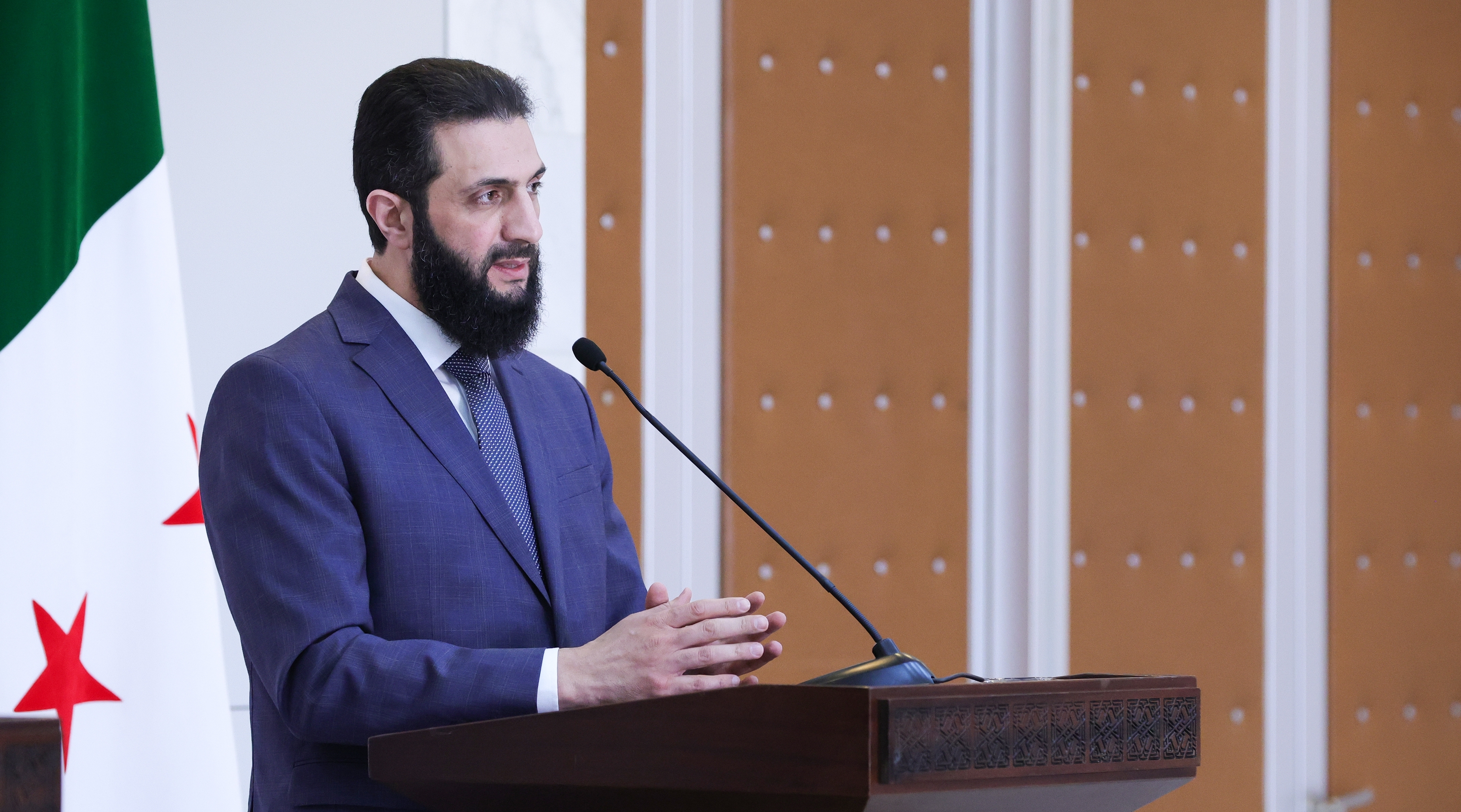 
الشرع: حفظ همبستگی ملی و بازسازی سوریه در اولویت است

